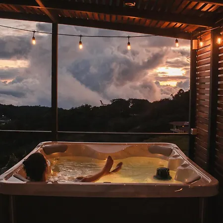 Ananta Forest - Glamping Dome - Hot Tub - Sunset & Gulf View Monteverde Exterior photo