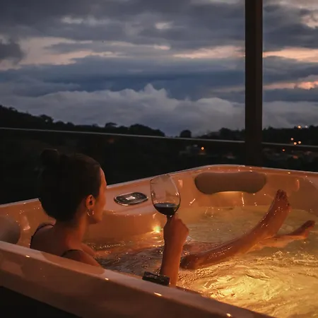 Ananta Forest - Glamping Dome - Hot Tub - Sunset & Gulf View Monteverde Exterior photo