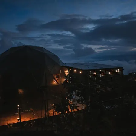 Ananta Forest - Glamping Dome - Hot Tub - Sunset & Gulf View Monteverde Exterior photo