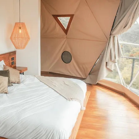 Ananta Forest - Glamping Dome - Hot Tub - Sunset & Gulf View Monteverde Exterior photo