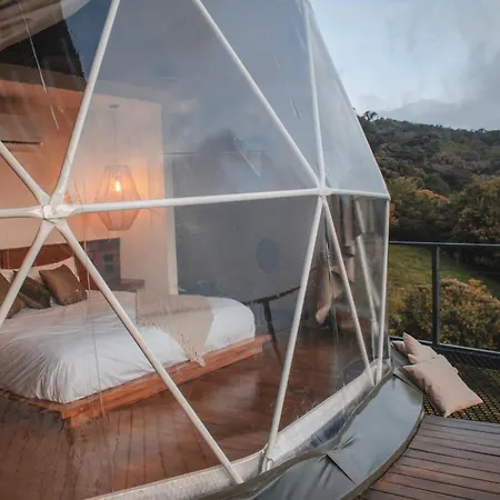 Ananta Forest - Glamping Dome - Hot Tub - Sunset & Gulf View Monteverde Exterior photo