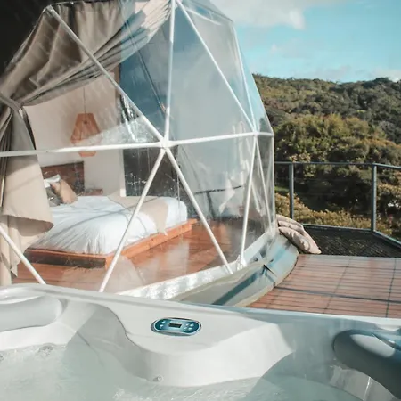Ananta Forest - Glamping Dome - Hot Tub - Sunset & Gulf View Monteverde Exterior photo