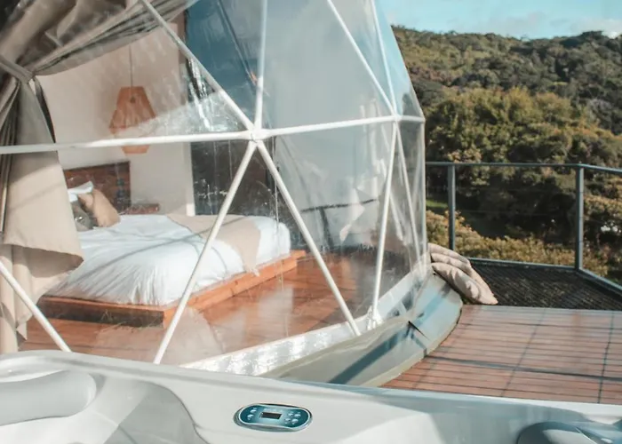 Ananta Forest - Glamping Dome - Hot Tub - Sunset & Gulf View