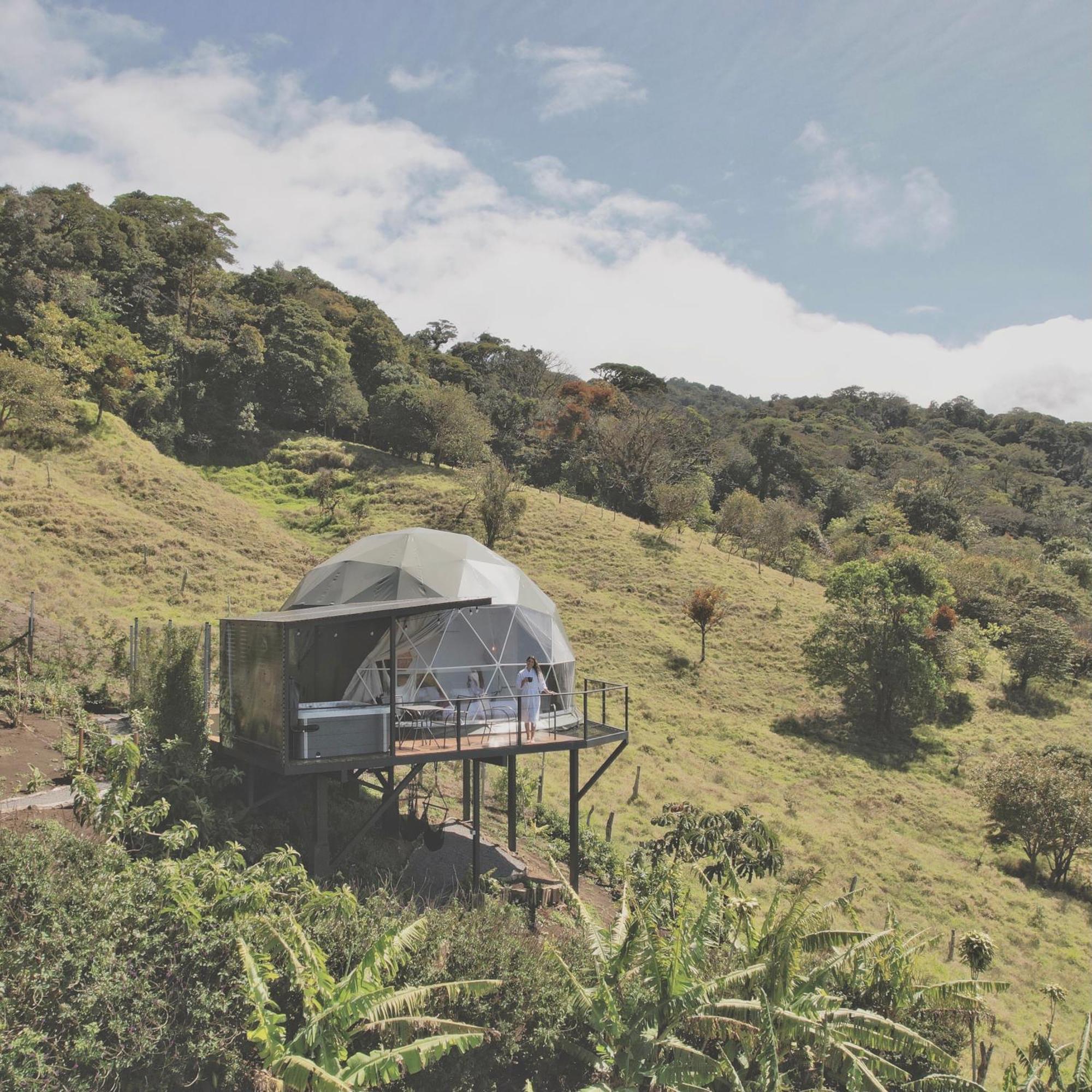 Apartment Ananta Forest - Glamping Dome - Hot Tub - Sunset & Gulf View Monteverde