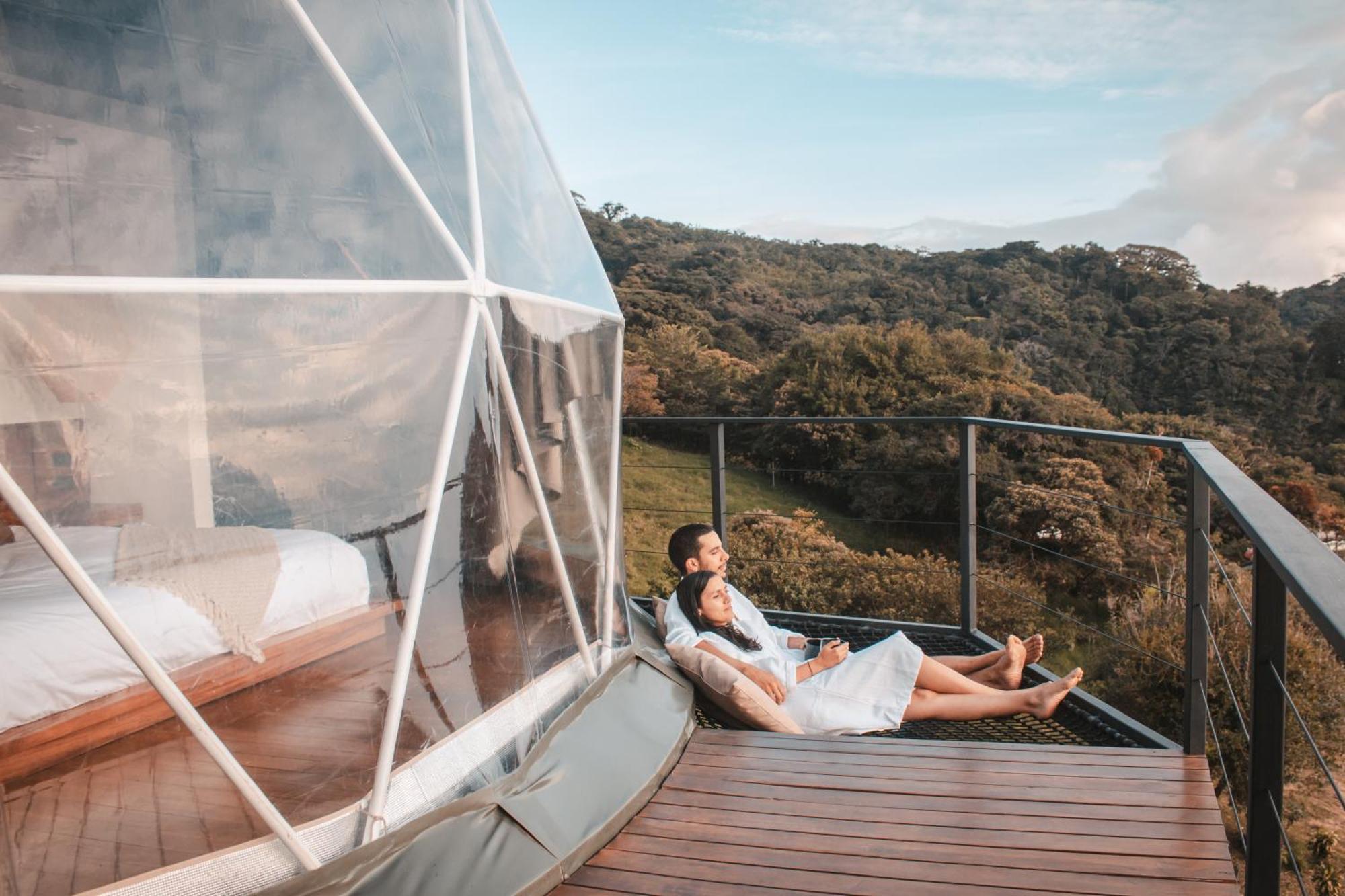 Ananta Forest - Glamping Dome - Hot Tub - Sunset & Gulf View Apartment